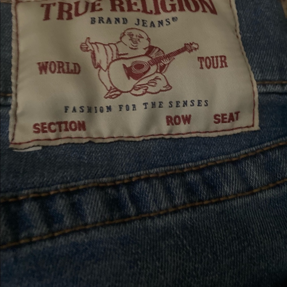 True Religion Ricky Relaxed Straight Fit Men’s Jeans 36” x 32”